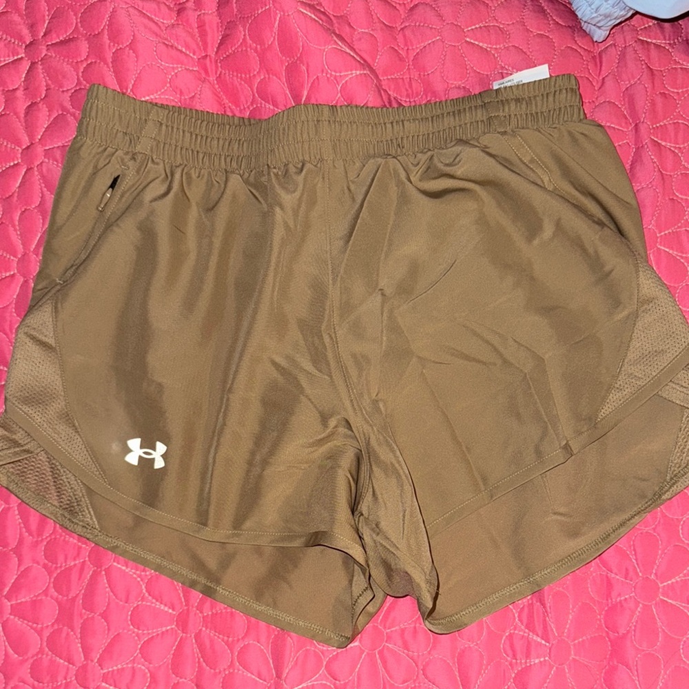 Under Armour Brown Athletic Shorts
